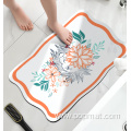 Custom Printed Dirt Resistant Quick Dry Bath Mat